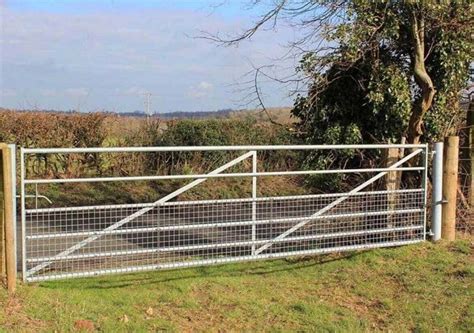 sheeted metal farm gates|metal field gates near me.